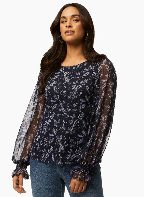 Laura / Blue Pattern / XL