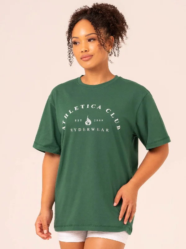 Tempo Oversized T-Shirt - College Green