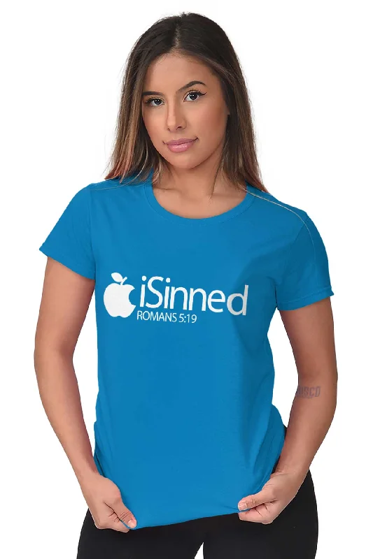 iSinned Ladies T Shirt