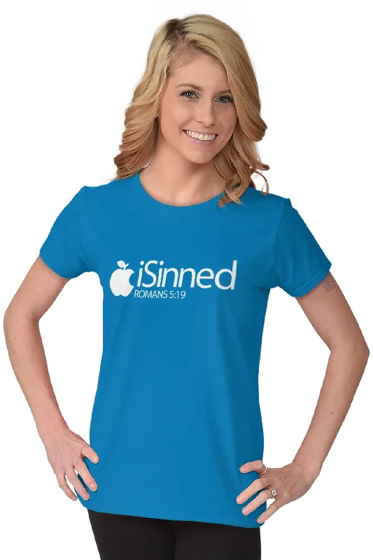 iSinned Ladies T Shirt