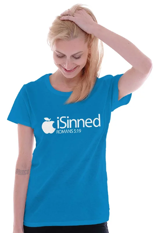 iSinned Ladies T Shirt