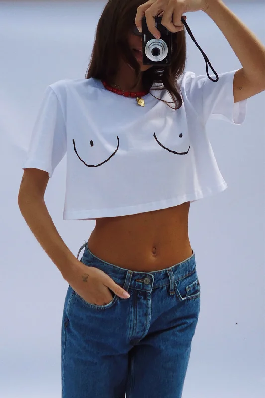 Boob Crop T-shirt