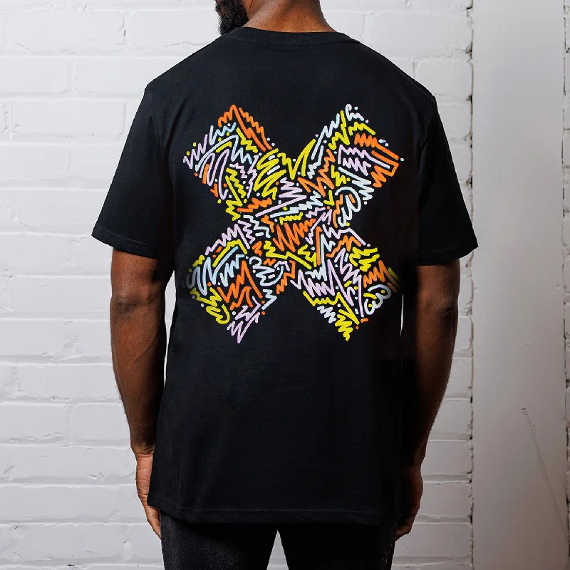 Doodle 001 X Imprint - Tshirt - Black