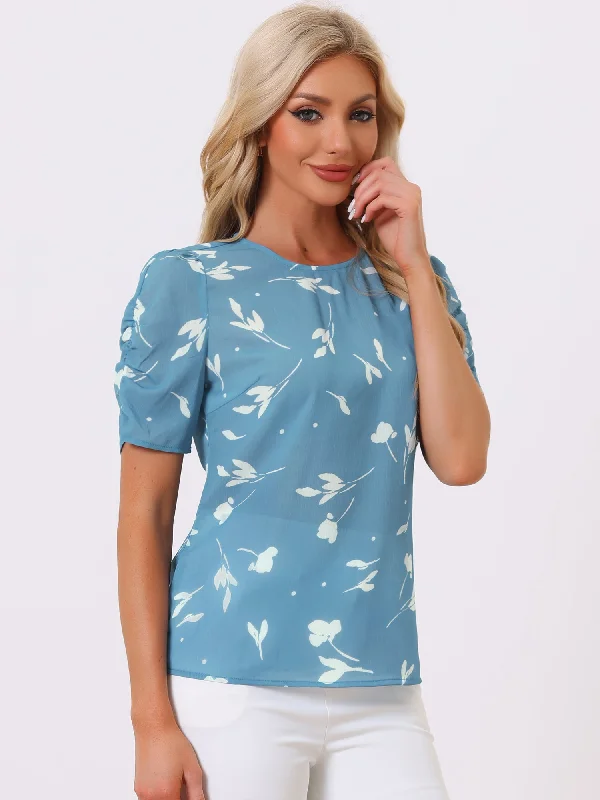 Blue Floral / XS