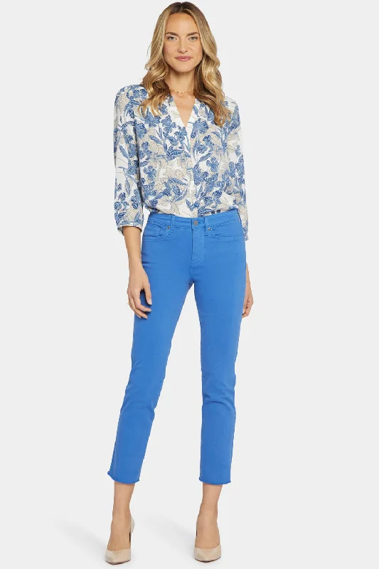 Sheri Slim Ankle Jeans - Swing Blue