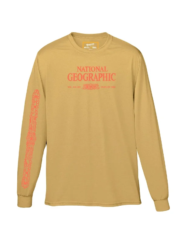 National Geographic x Parks Project Legacy Puffy Print Long Sleeve - Mustard