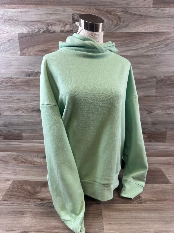 Athletic Sweatshirt Hoodie By Fabletics In Green, Size: S