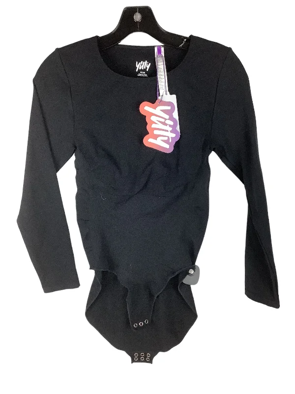 Bodysuit By Clothes Mentor In Black, Size: 3x