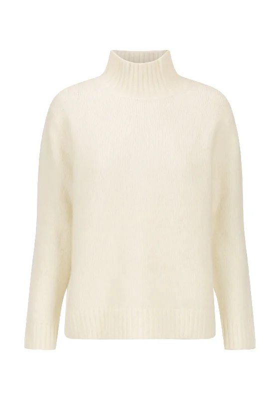 Callum High Neck Pullover_Cream