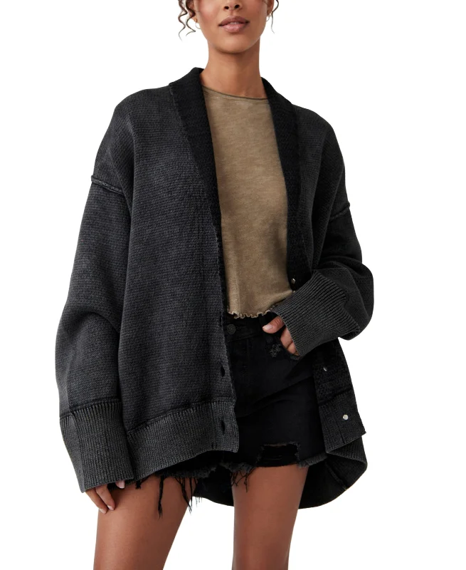 Chamomile Cardi | Washed Black