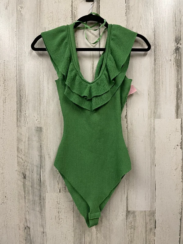 Green Bodysuit Clothes Mentor, Size M