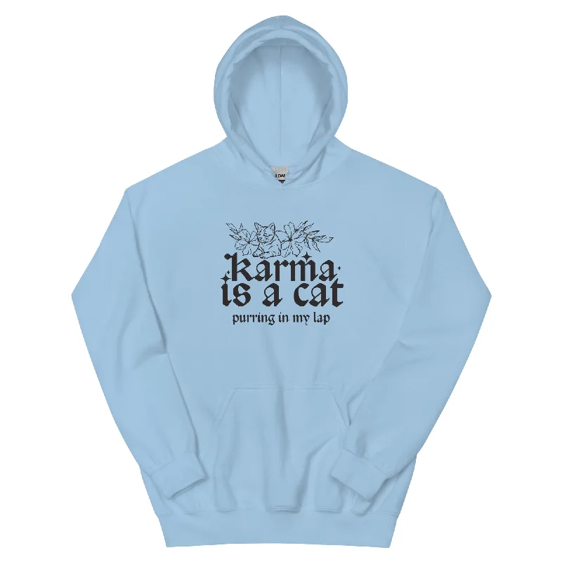 Karma is a Cat Hoodie