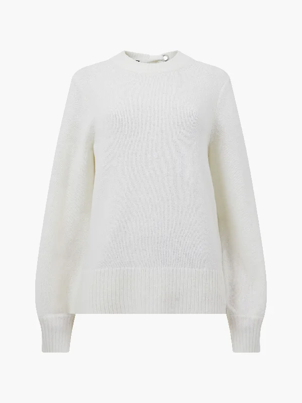 Kezia Recycled Back Eyelet Jumper