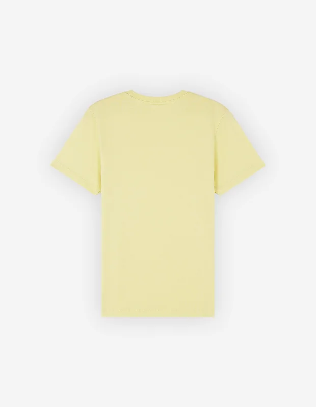 Women's Baby Fox Patch Regular Tee-shirt Chalk Yellow