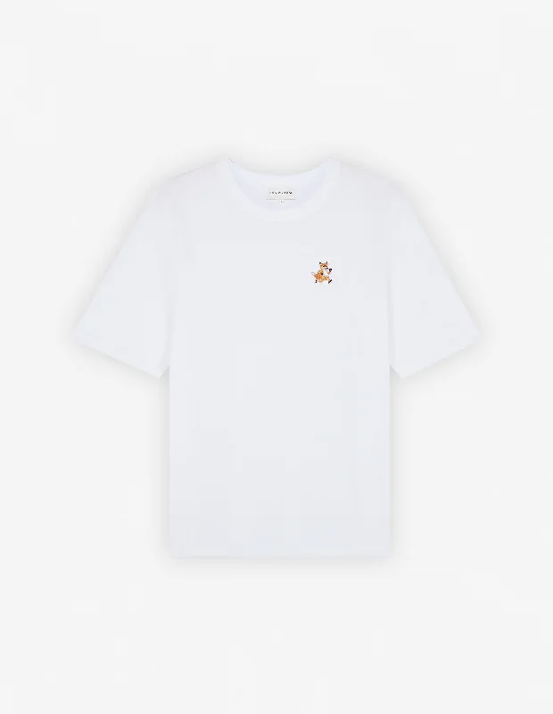 Women's Speedy Fox Patch Comfort Tee-shirt White