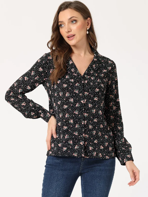 Black Floral / XS