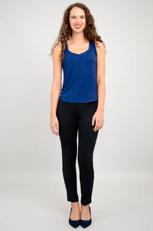 Ritzy Tank, Indigo, Bamboo