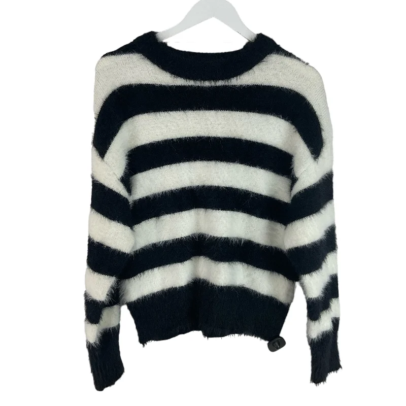 Sweater By A New Day In Striped Pattern, Size: M