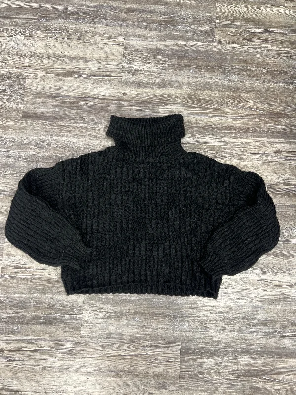 Sweater By Clothes Mentor In Black, Size: L