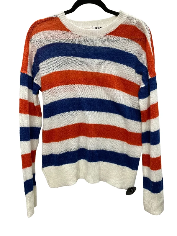 Sweater By Double Zero In Blue & Orange, Size: S