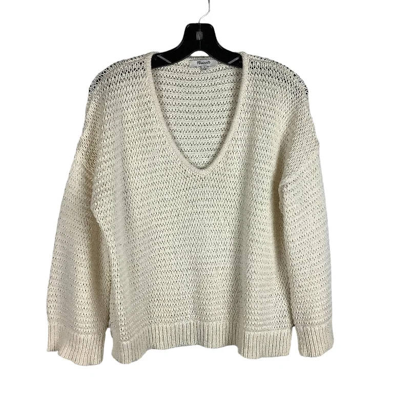 Sweater By Madewell In Cream, Size: S