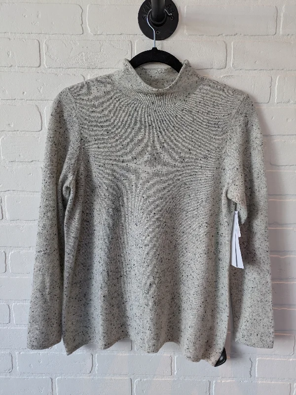 Sweater Cashmere By Talbots In Grey, Size: M