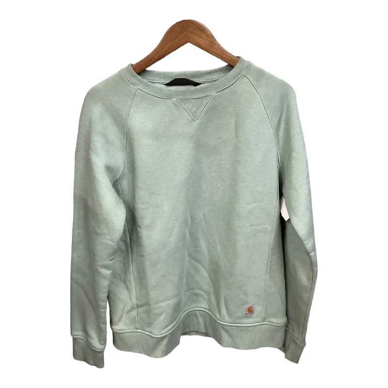 Sweatshirt Crewneck By Carhartt In Green, Size: L