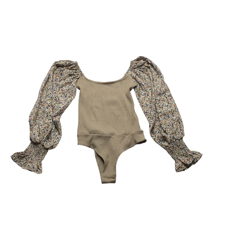 Tan Bodysuit Promesa, Size S