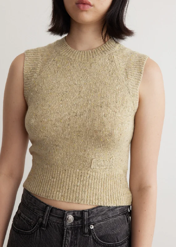 Ami Sleeveless Sweater