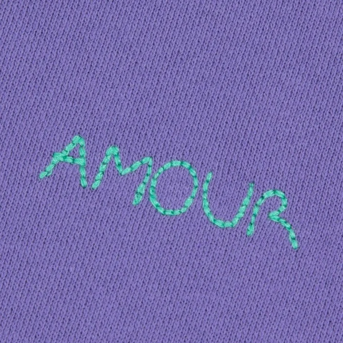 ""Amour"" Ledru Sweatshirt (Plum)