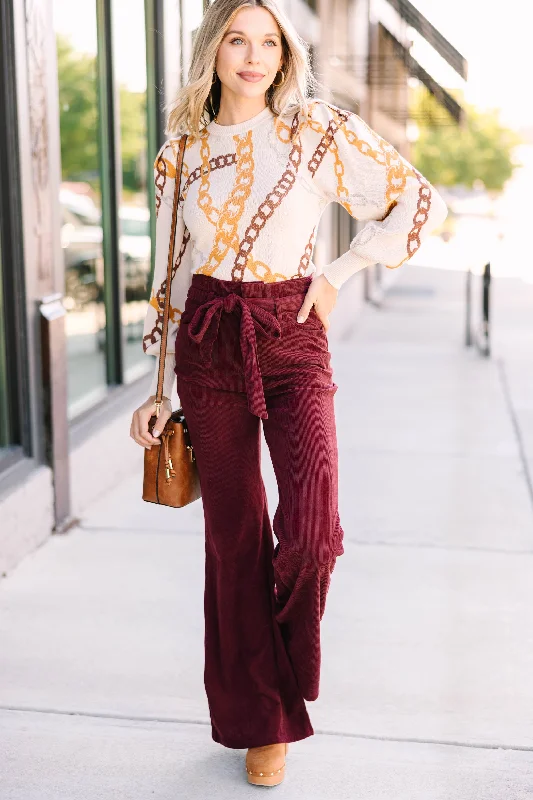 Chained To The Rhythm Ivory White Sweater