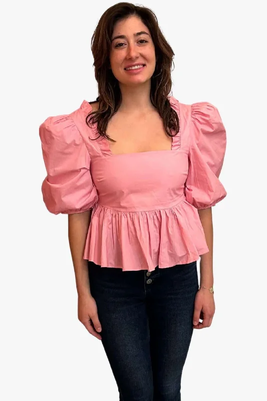 Darine Top in Sea Pink