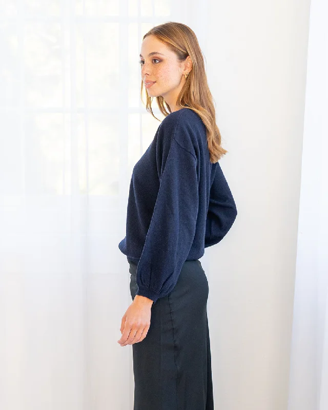 Marcella Knit - Navy