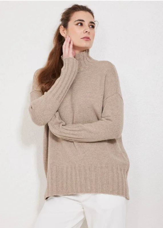 Not Monday | Elsie Cashmere Oversize Turtleneck