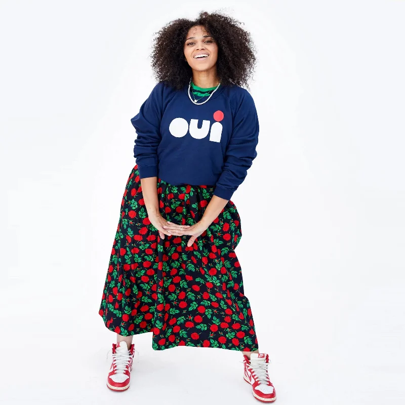 Oui Sweatshirt (Navy)