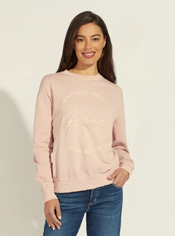 Pink Diane Active Logo Jumper