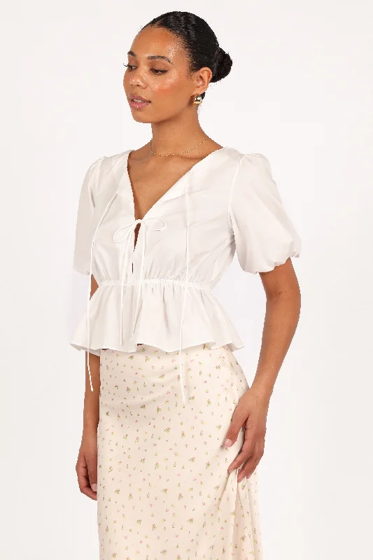 Pippi Top - Cloud White