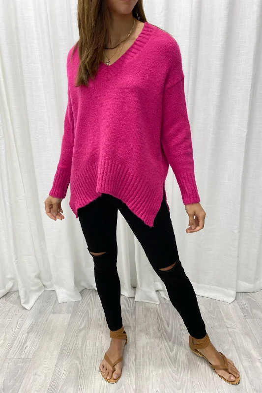 Vemi V-Neck Knit