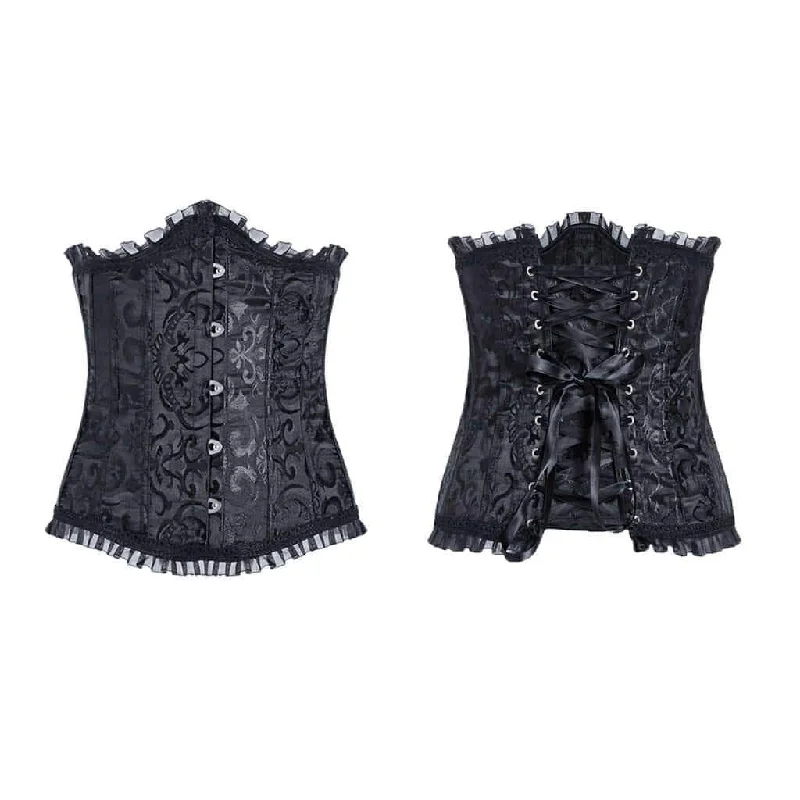 Women's Brocade Goth Corset