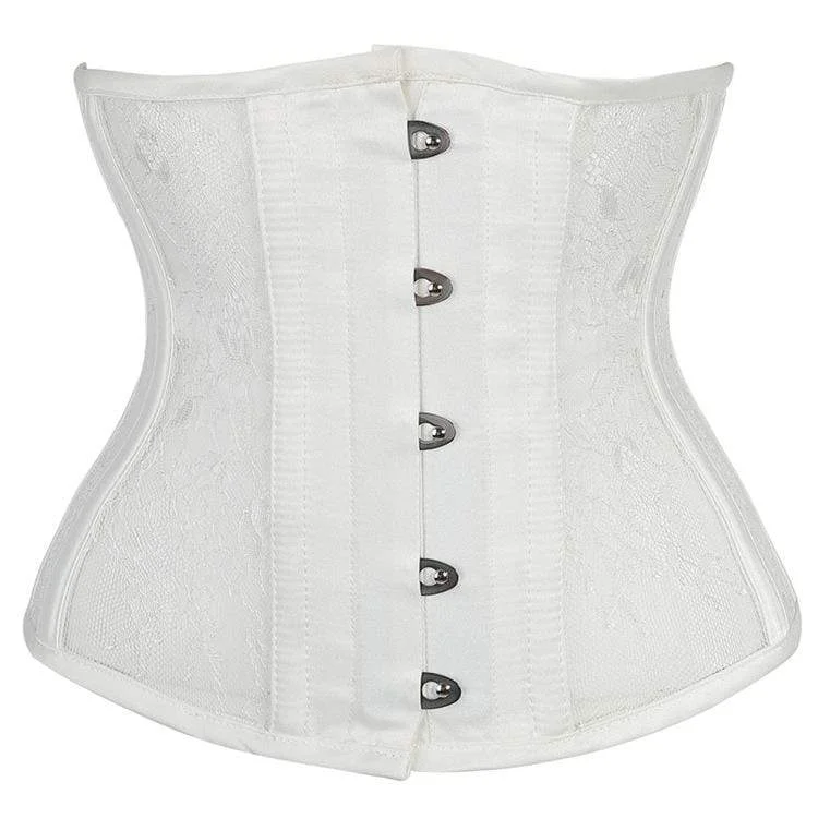 Women's Gothic  10-steel boned Mesh Underbust Corsets