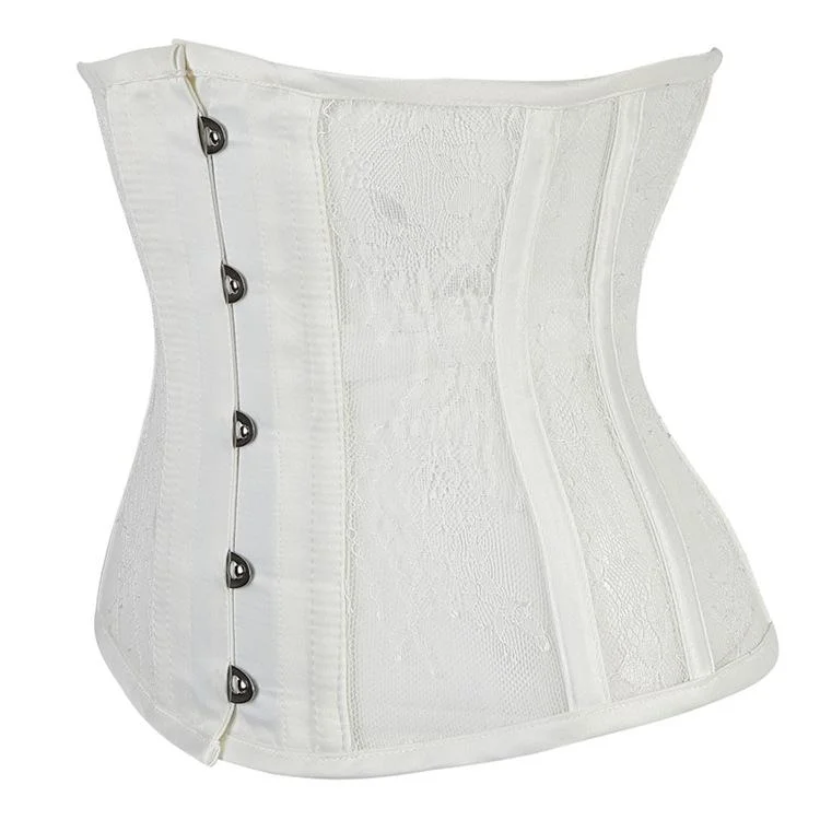 Women's Gothic  10-steel boned Mesh Underbust Corsets