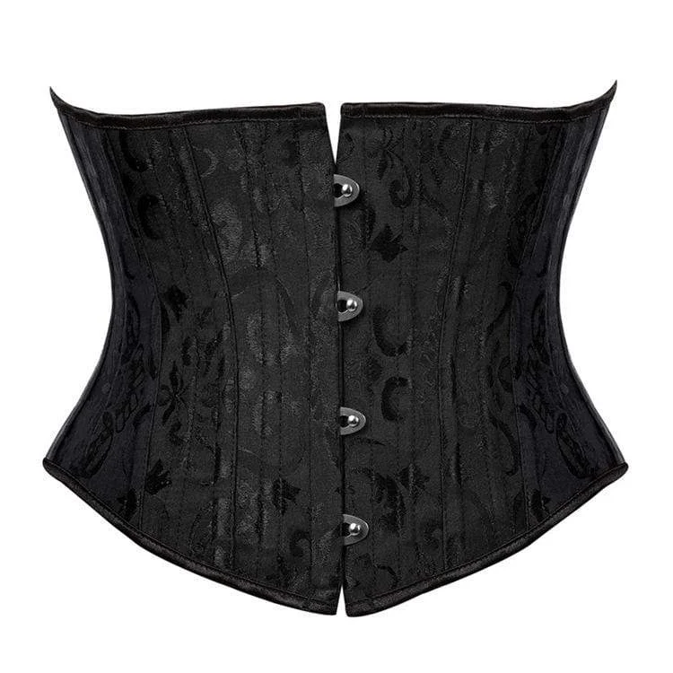 Women's Gothic 24-steel boned  Underbust Corsets