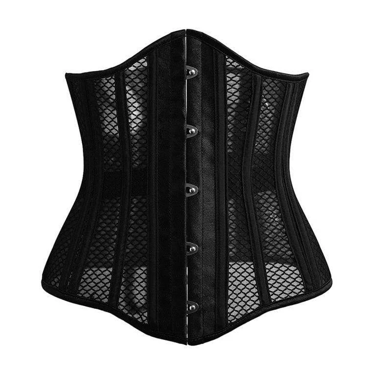 Women's Gothic 26 Steel Boned Mesh Underbust Corsets