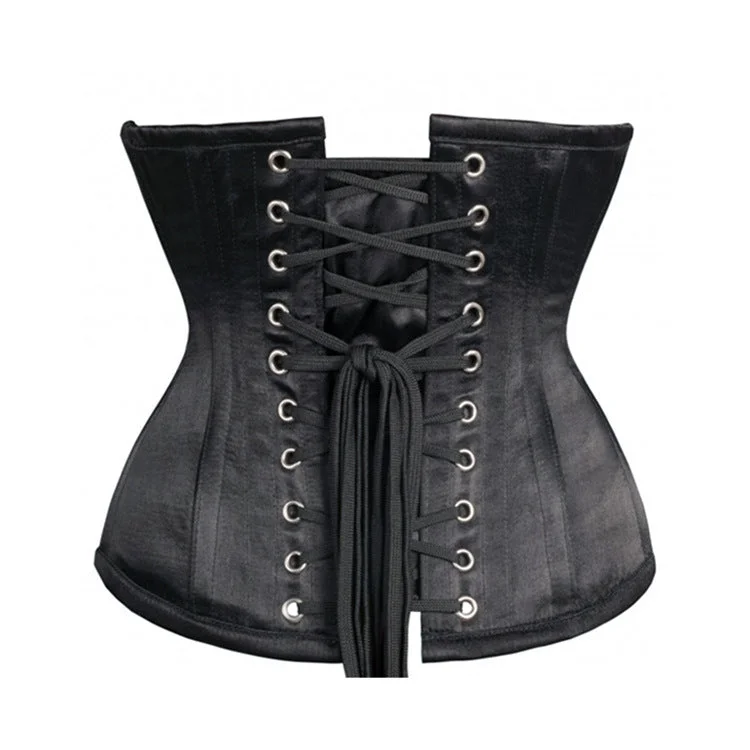 Women's Gothic Floral Underbust Corsets