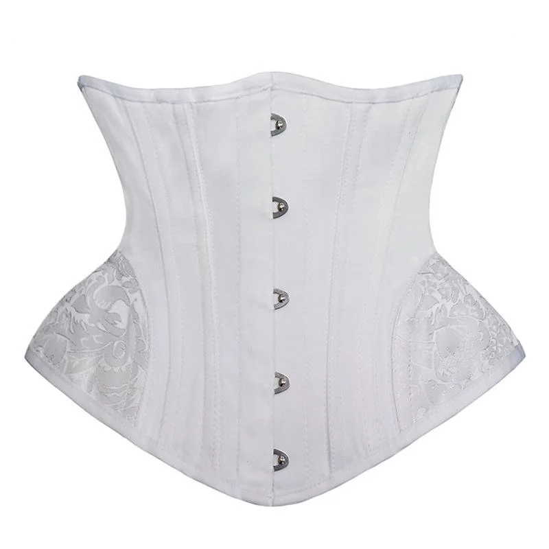 Women's Gothic Floral Underbust Corsets