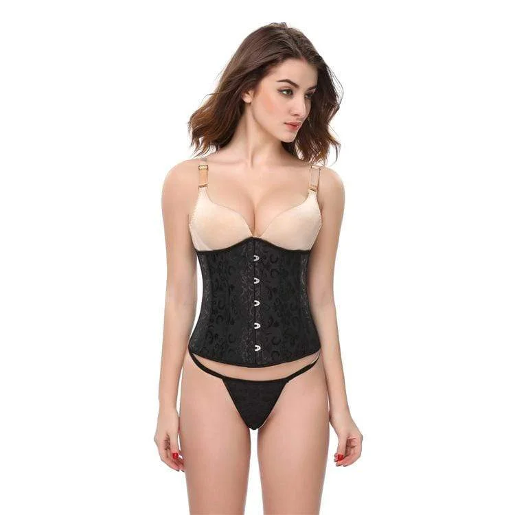 Women's Gothic Jacquard Underbust Corsets