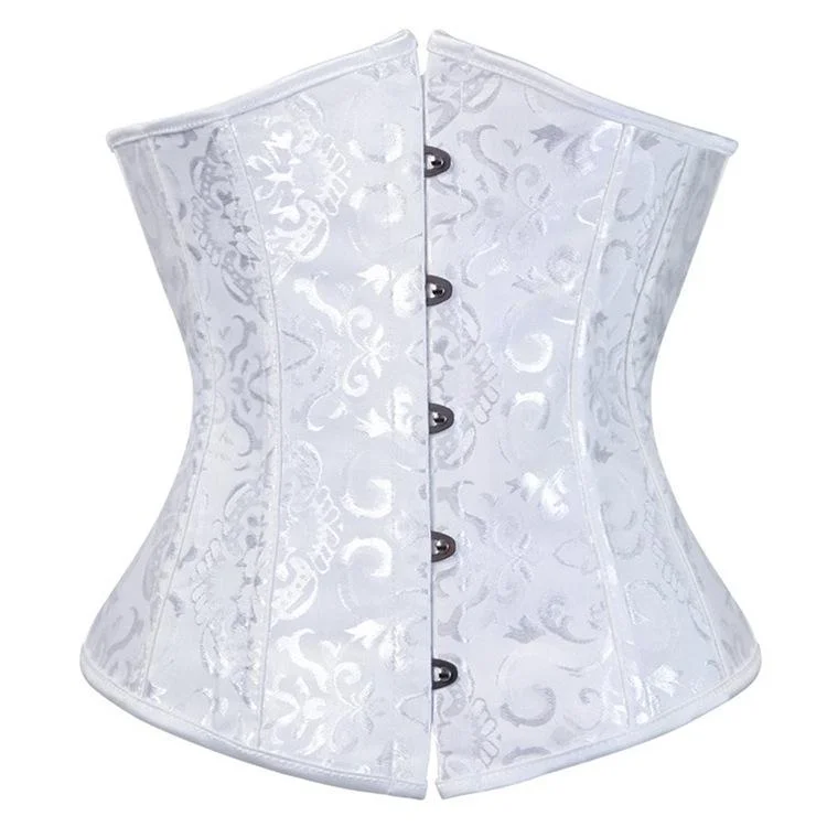 Women's Gothic Jacquard Underbust Corsets