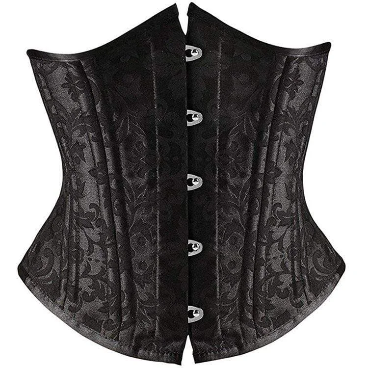 Women's Gothic Jacquard Underbust Corsets