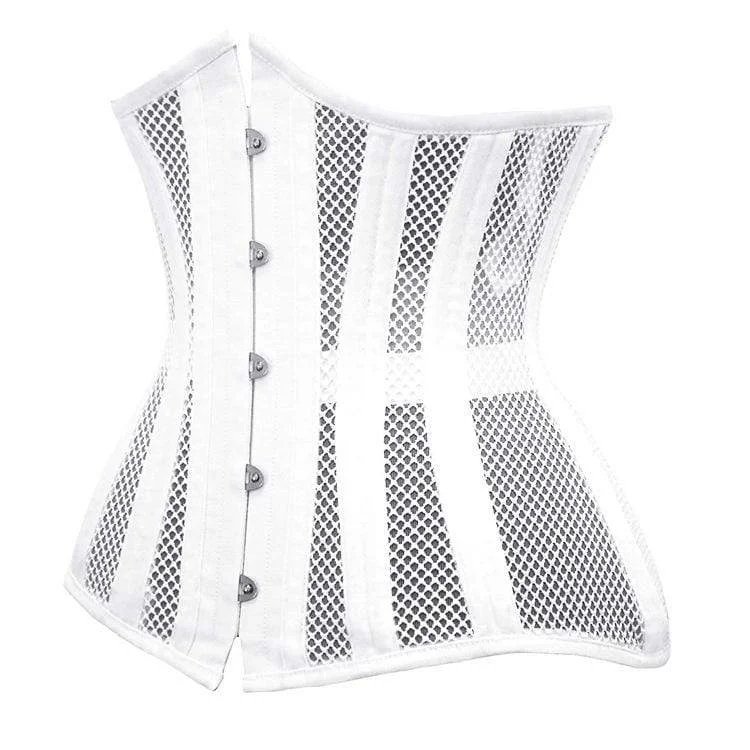 Women's Gothic  Mesh 24-steel boned Underbust Corsets