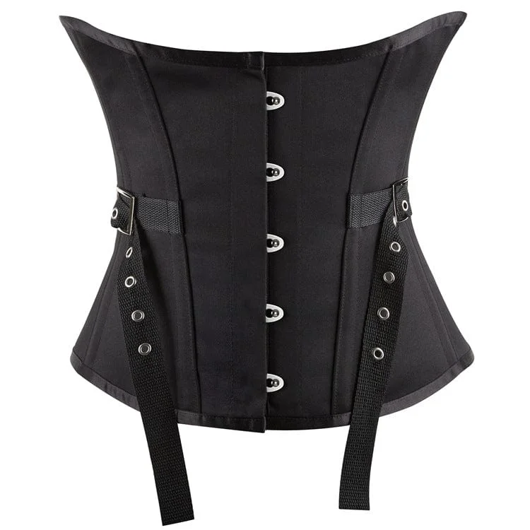 Women's Gothic Punk Buckles Underbust Corset